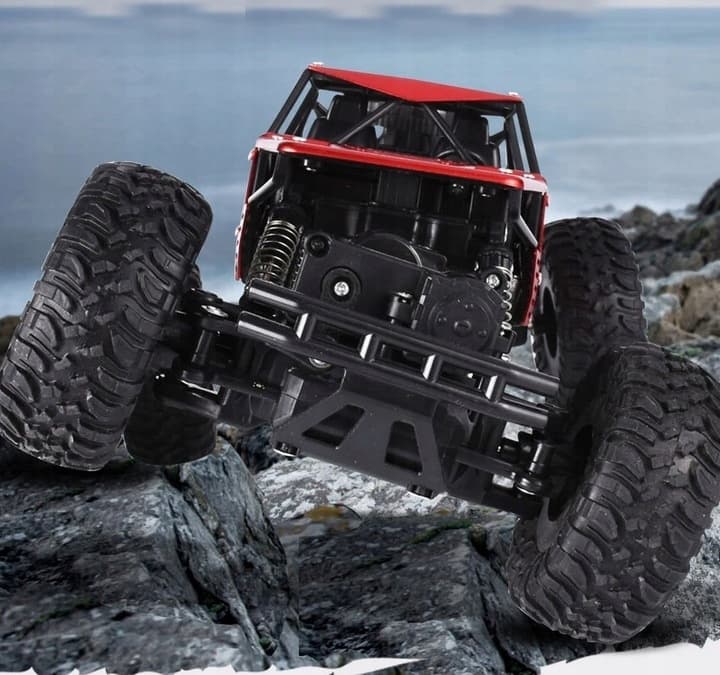 Power Racer - Duży samochód zdalnie sterowany RC NAPĘD 4X4